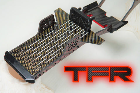 Colored Woven Carbon Fiber Beds for GSpeed Chassis Rails