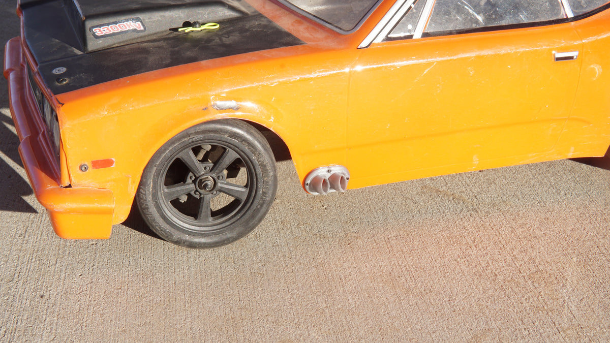 Rc Trough RC through body Exhaust tips – Tech Factory Racing